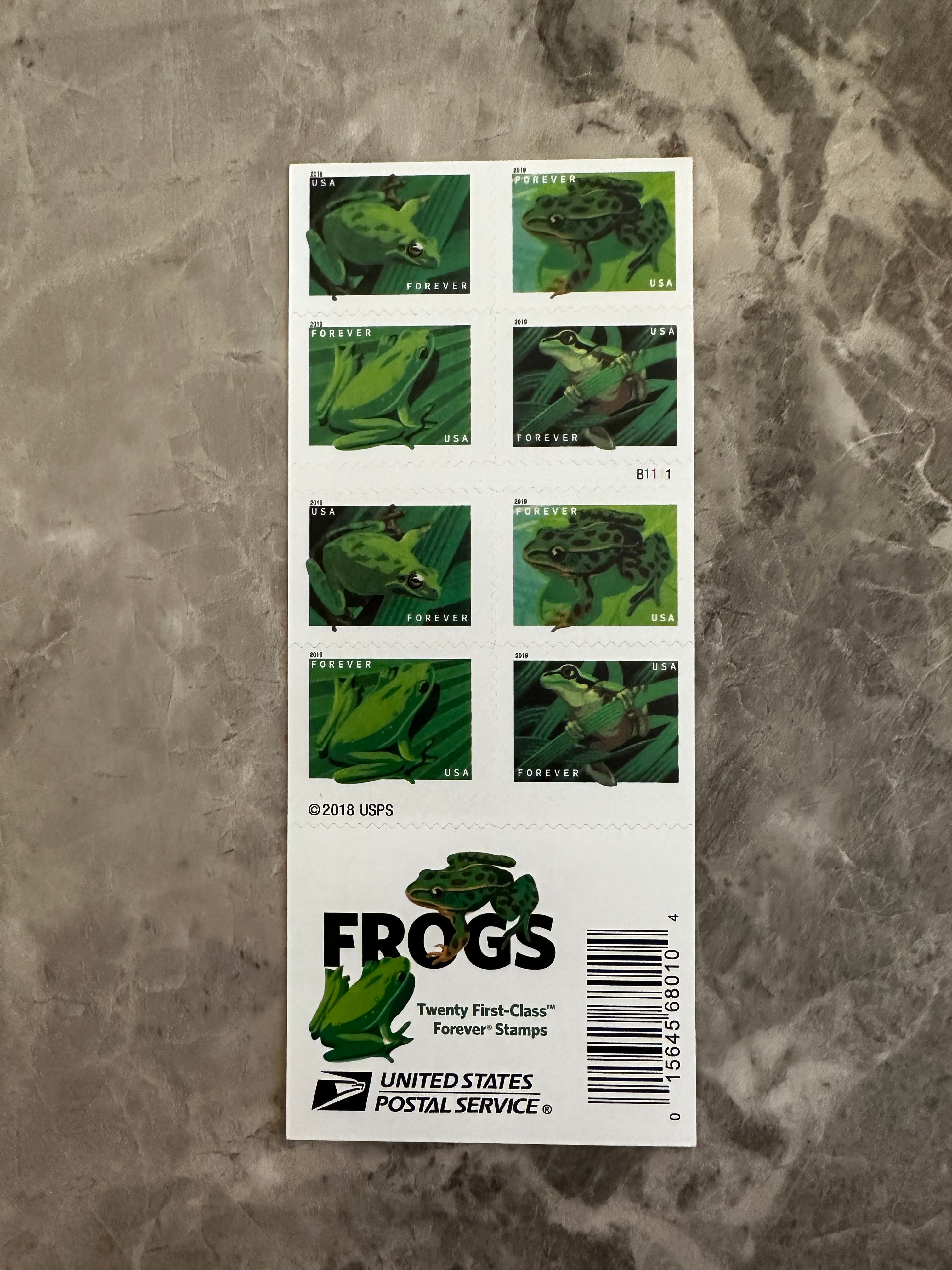 Frogs Self-Stick