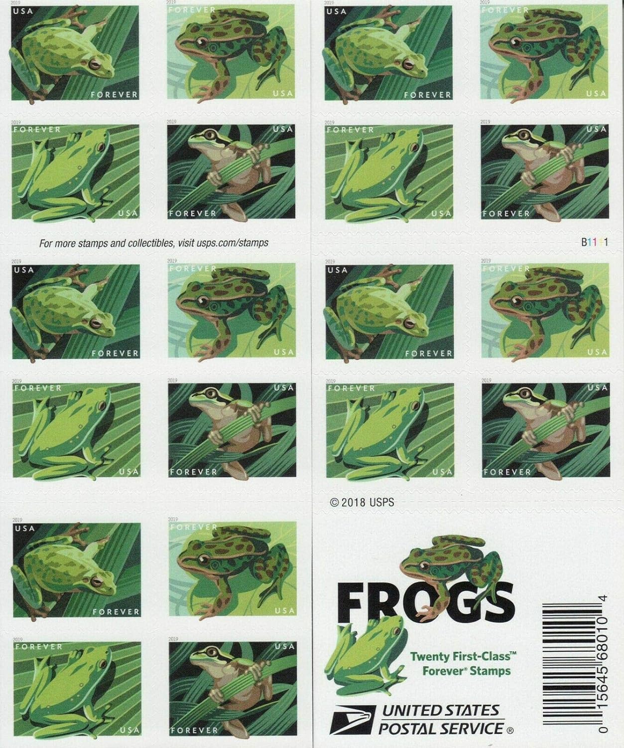 Frogs Self-Stick